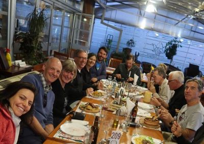 Fernanda Strang Cycling on the  tour with redspokes